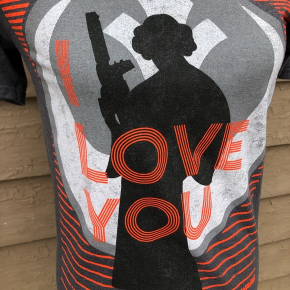 Disney Parks Princess Leia I Love You tee! - Picture 4 of 5